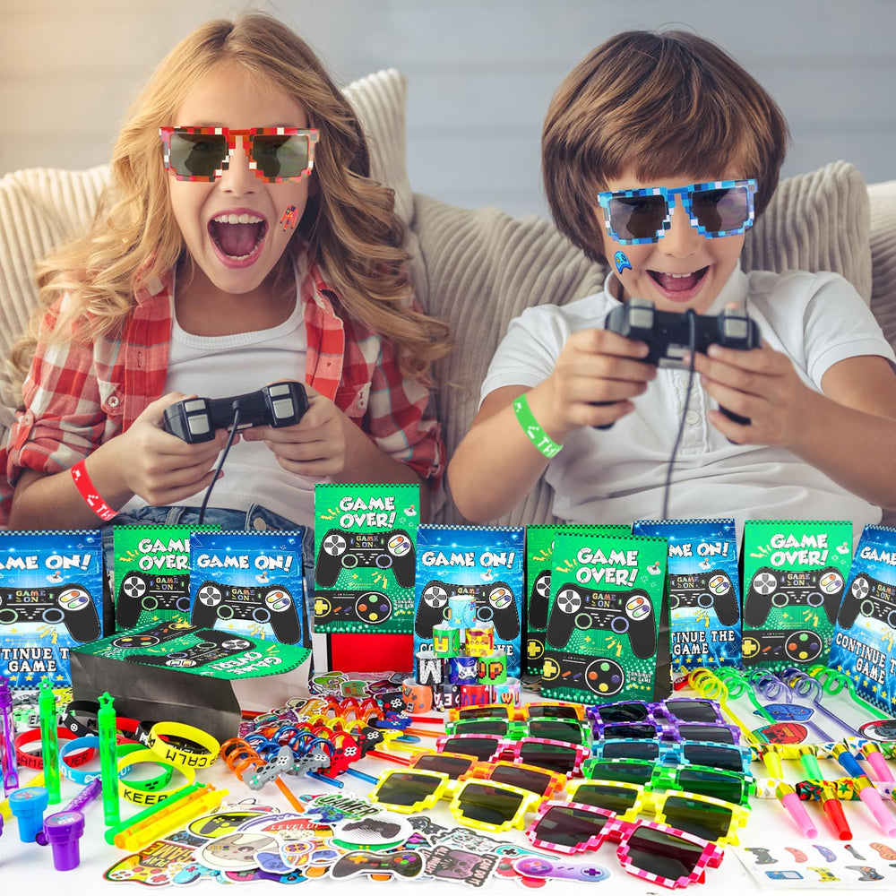 We1stdsee stamps with game-inspired designs for loot bags