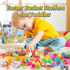 WEARXI classroom prizes with Easter eggs and toys