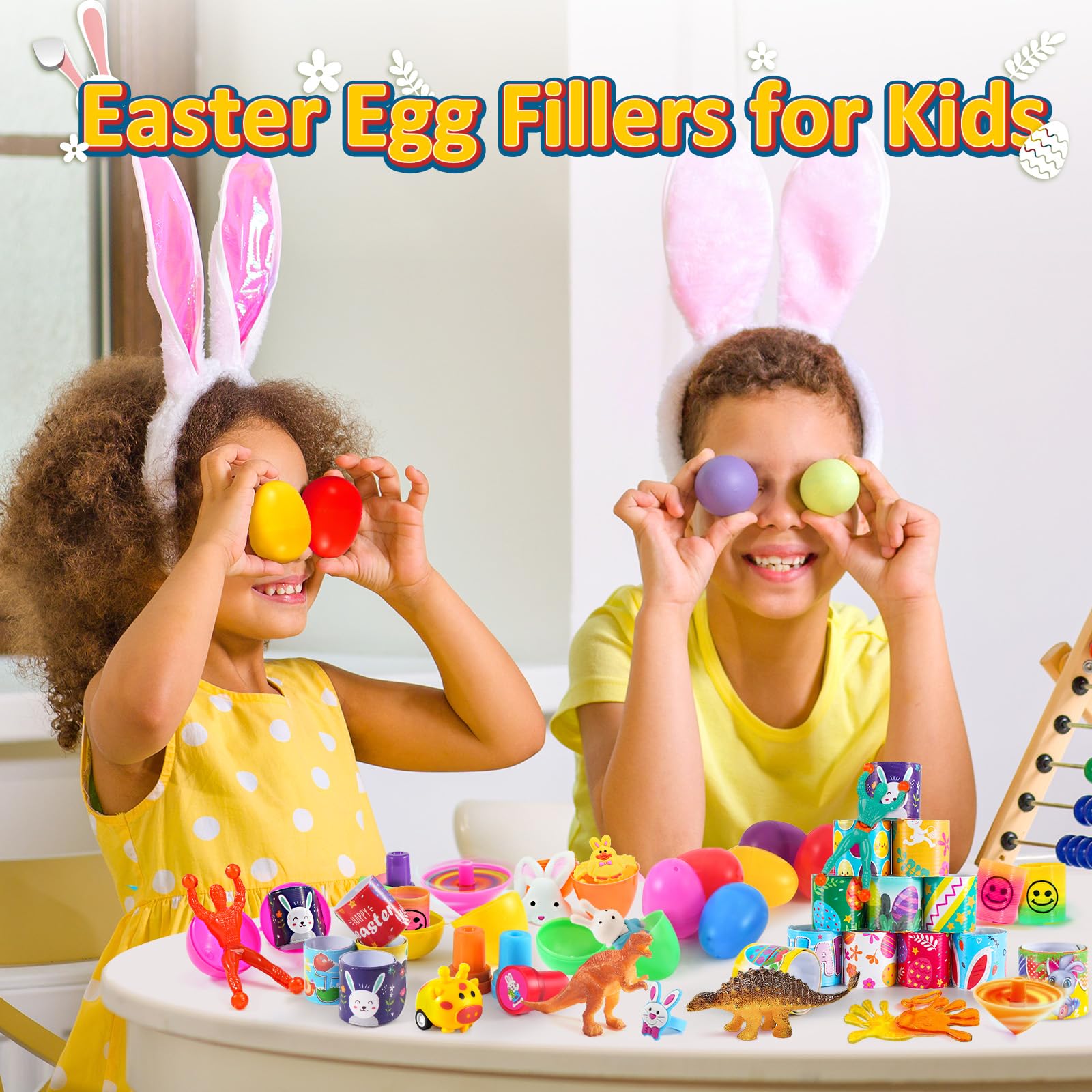 WEARXI eggs filled with fillers for classroom prizes