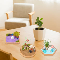 WEBEEDY simulation plants add verdant detail to tiny beach gardens