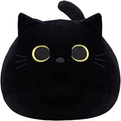 WeBingo Black Cat Plush 16in full-body plush offers cozy comfort and decorative charm.