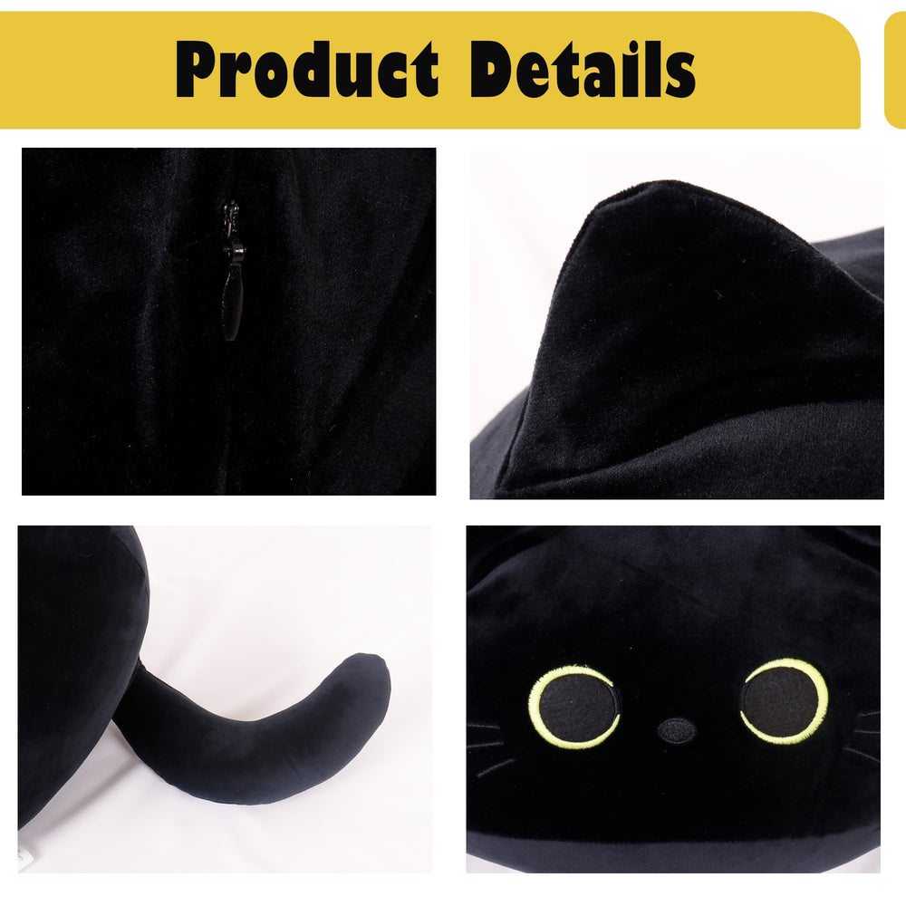 WeBingo cat plush nursery bed decor for kids space.