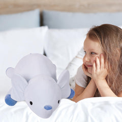 WeBingo expressive elephant face invites cuddles and imaginative play