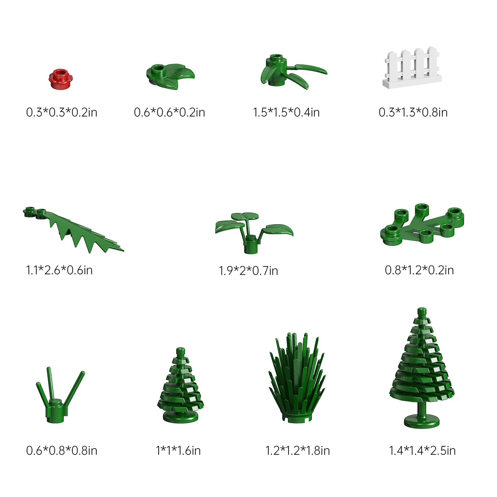 WEBRICK Plant Parts garden diorama kit supports creative scenery.
