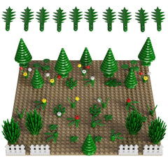 WEBRICK Plant Parts palm leaves add tropical flair to builds.