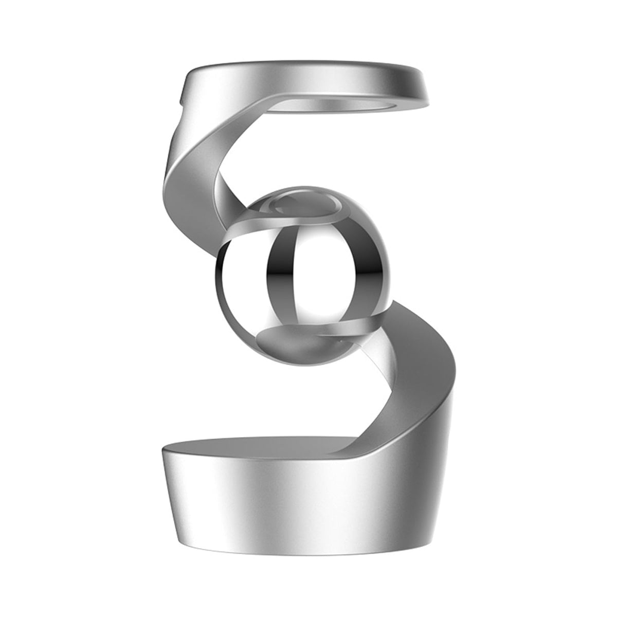 Wecsv fidget toy spinner with silver ball illusion enhances focus during work.
