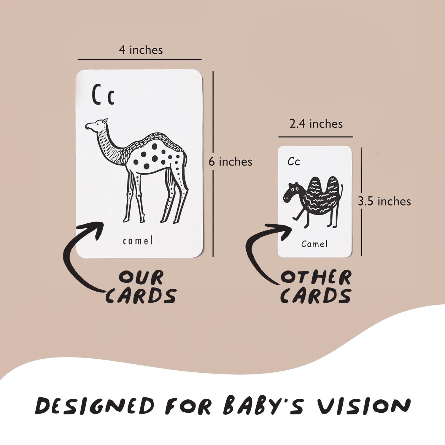 Wee Gallery eco-friendly-materials-flashcards crafted from soy inks for safe learning.