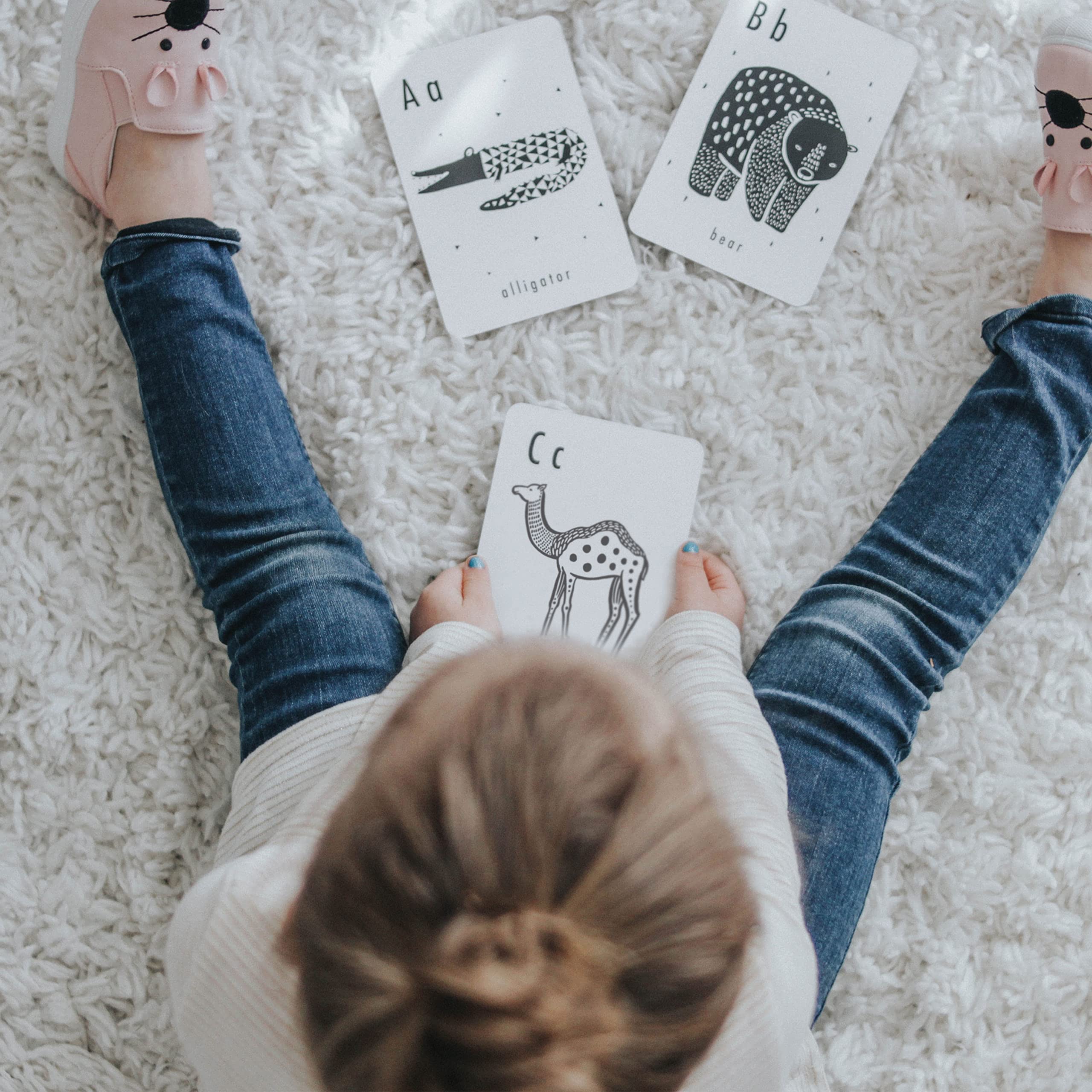 Wee Gallery preschool-prep-flashcards aid early literacy and structured learning.
