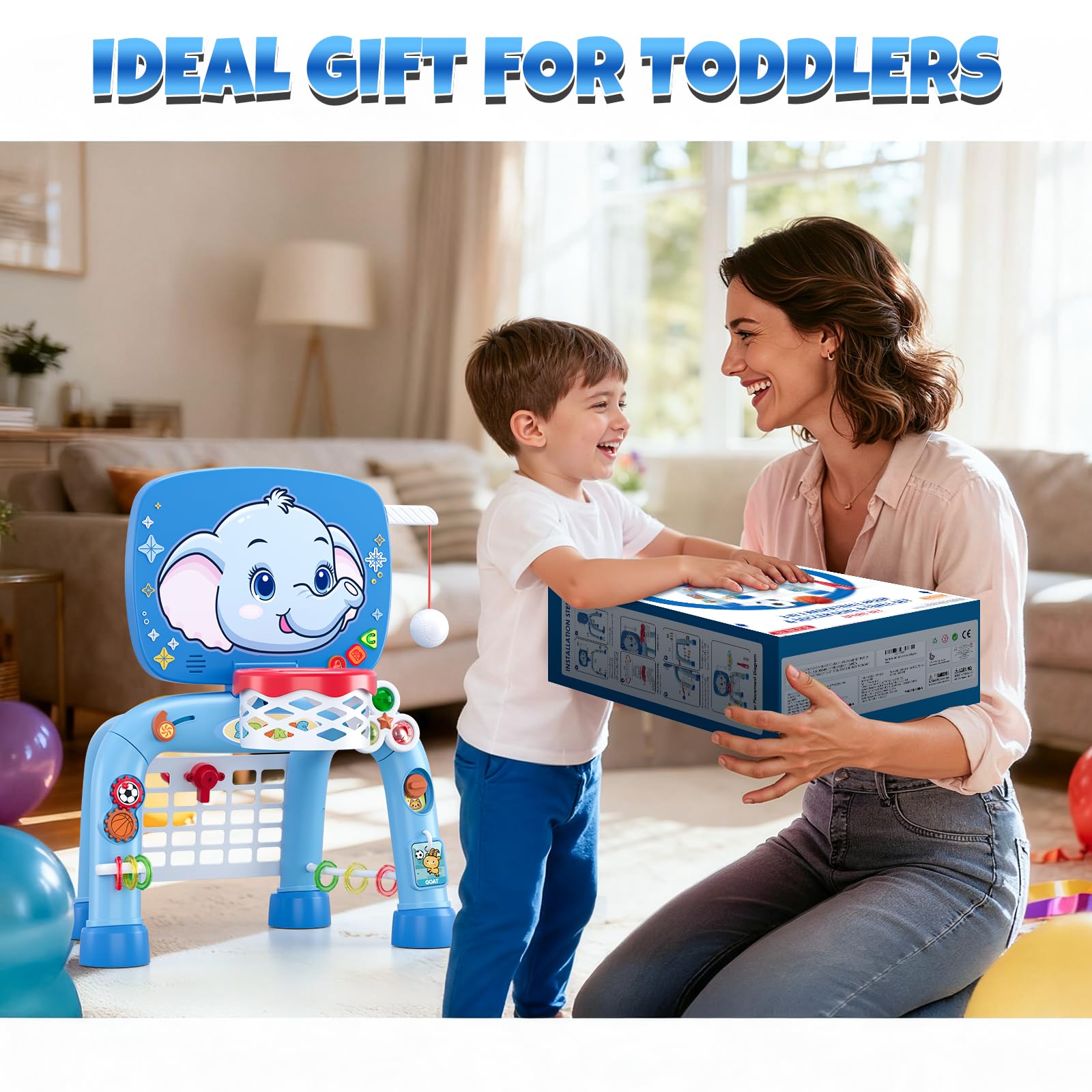Wee Wonders LED lights and sounds boost sensory exploration.