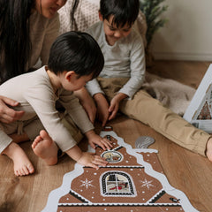 Wee Gallery packaging uses soy-based inks for safe, eco-conscious gifting.