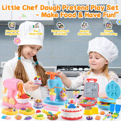 WeeHomm 5-in-1 color dough cake maker invites kids to build stories through baking.