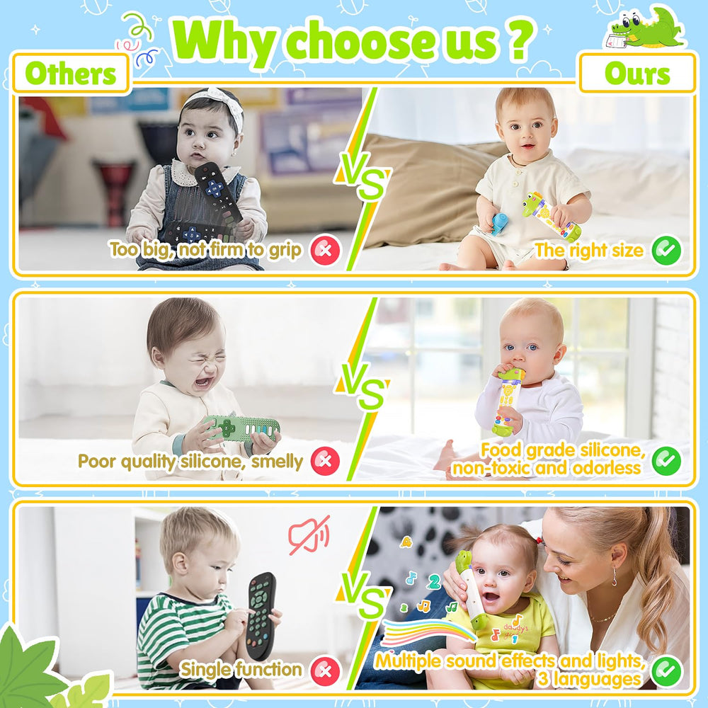 WeeHomm multilingual buttons help kids learn numbers in English, Spanish, and French