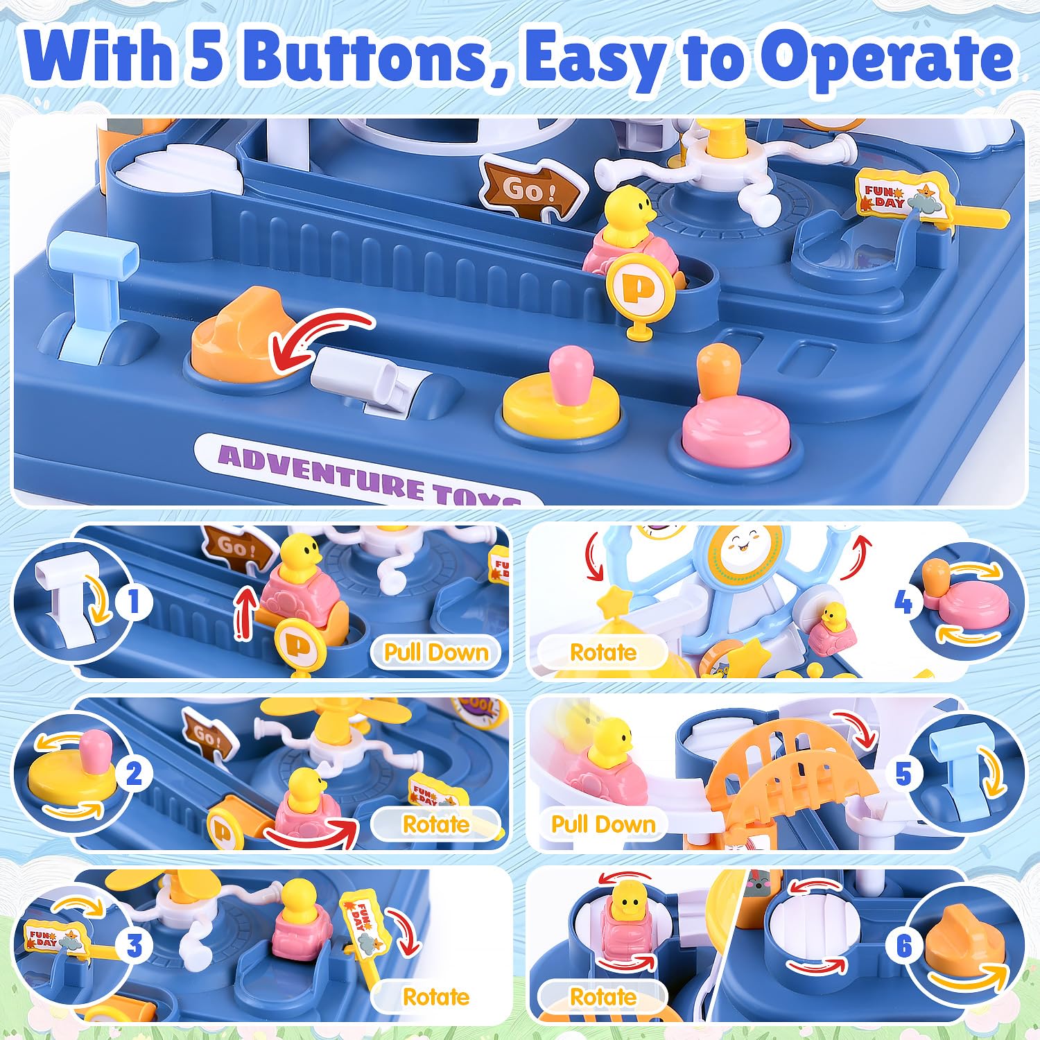WeeHomm no-battery design keeps playtime simple and safe for toddlers.