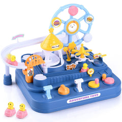 WeeHomm Magnetic Car Track play area promotes hands-on learning and hand-eye coordination.