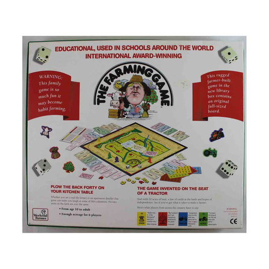 Weekend Farmer The Farming Game players around the table practice budgeting and planning.