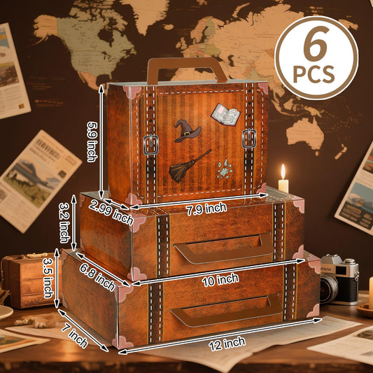 Weekgrat magic theme suitcases large front – bold prints elevate fantasy photo booth