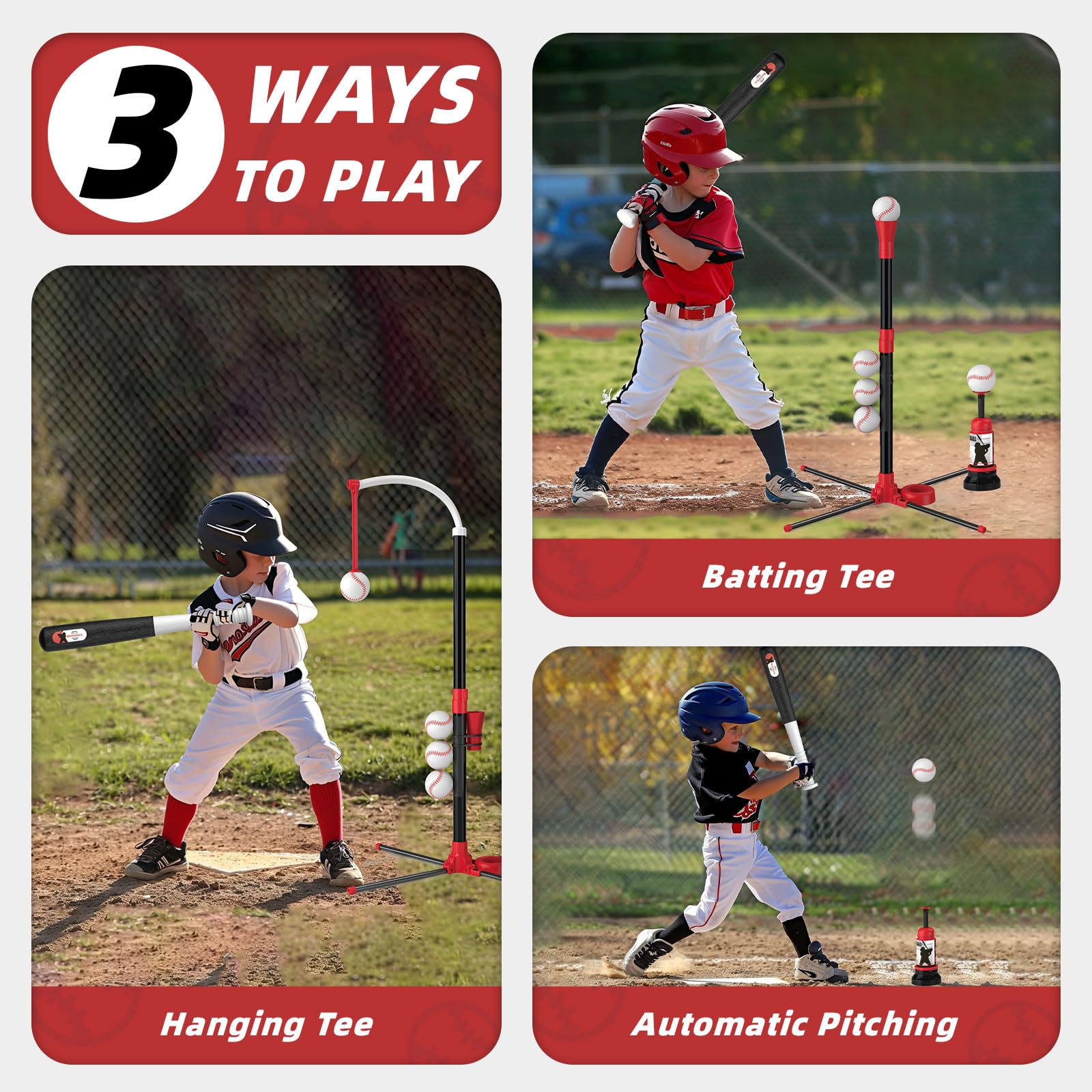 Wee Wonders automatic pitching launcher for engaging outdoor play sessions.