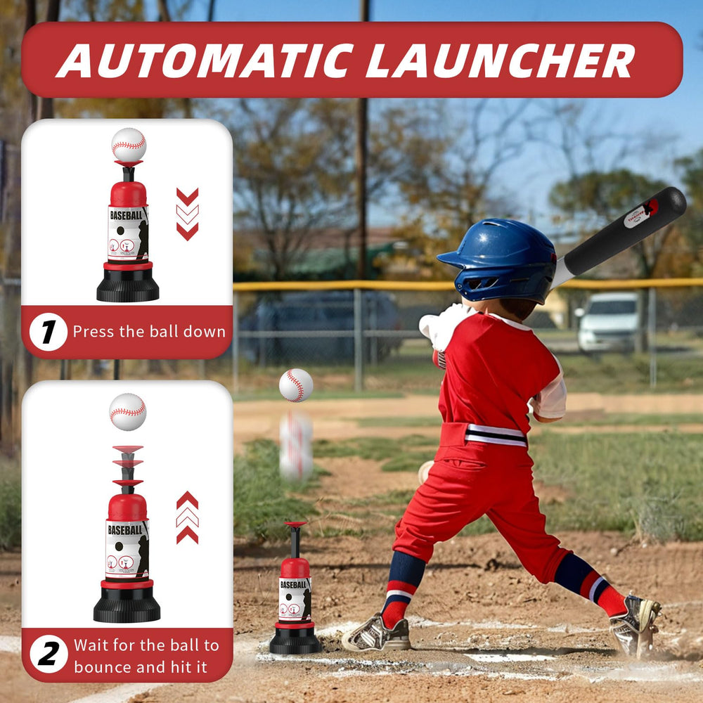 Wee Wonders retractable bat for versatile bat-and-ball practice.