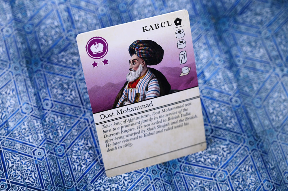 Wehrlegig Pax Pamir resin pieces close-up highlight sculpted tokens
