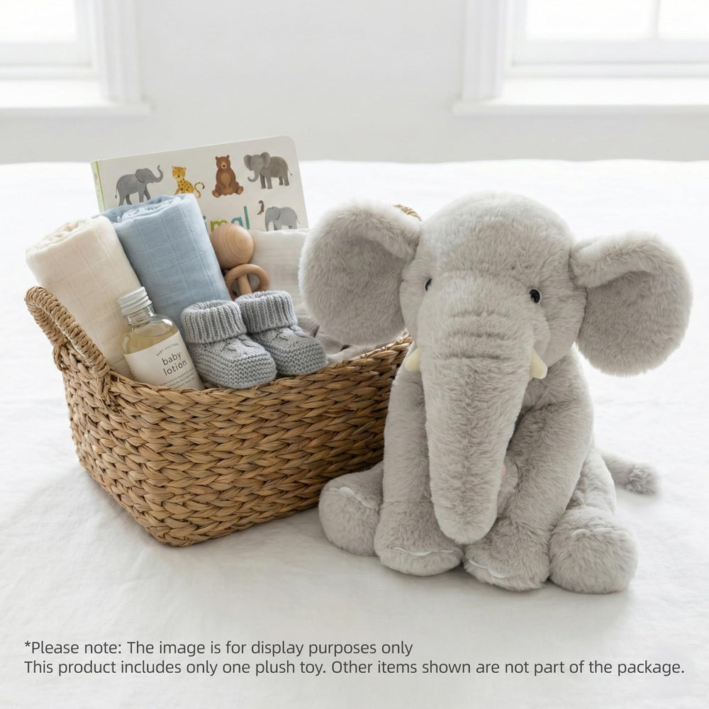 WEIGEDU elephant safe materials designed for gentle snuggles.