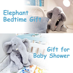 WEIGEDU elephant ideal size for hugging and decorative display.