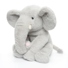 WEIGEDU elephant soft plush fur for cozy bedtime snuggles.