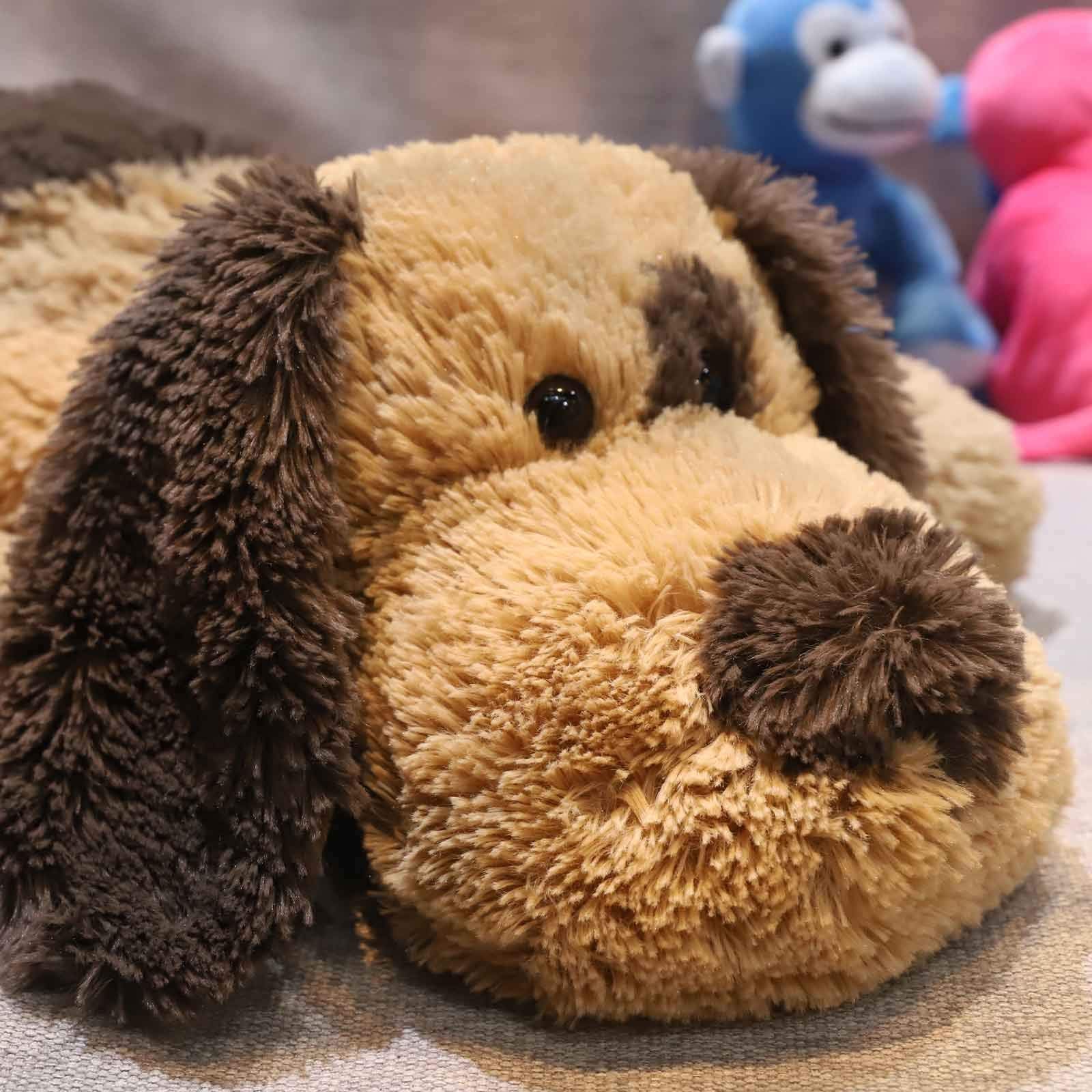 WEIGEDU floppy dog plush soft-huggable toy ideal for kids.