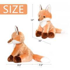 WEIGEDU fox plush adds charming nursery decor to any play space.
