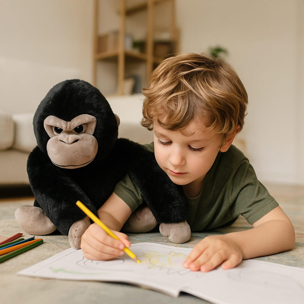 WEIGEDU premium soft gorilla plush collection, designed for durable, comforting hugs.