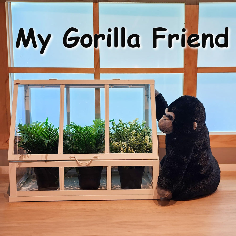WEIGEDU gorilla plush gift for kids on birthdays or holidays, a thoughtful surprise.