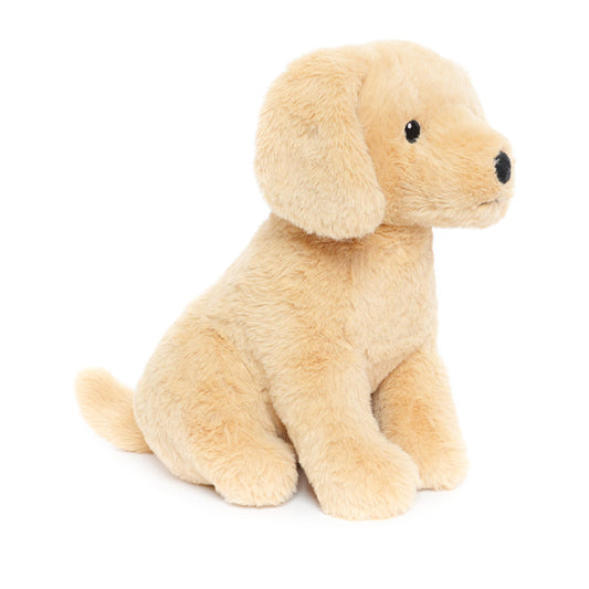 WEIGEDU Labrador Golden Plush 12-inch cuddly toy perfect for bedtime and play.