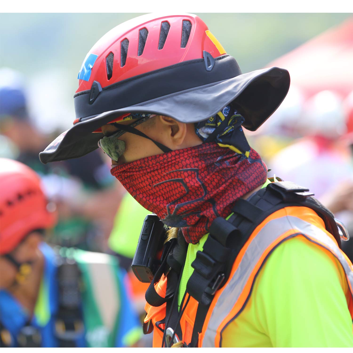 Weiking sun hat suited for high-altitude work under bright sun.