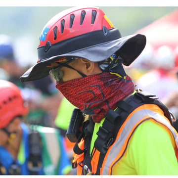 Weiking sun hat suited for high-altitude work under bright sun.