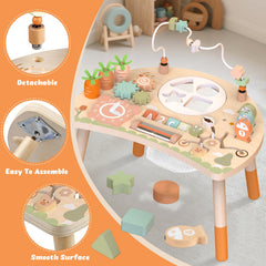 Weilim Activity Table shape sorter strengthens hand-eye coordination