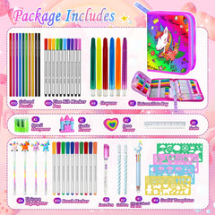weirtoya 53-pcs marker set versatile for drawing and coloring projects