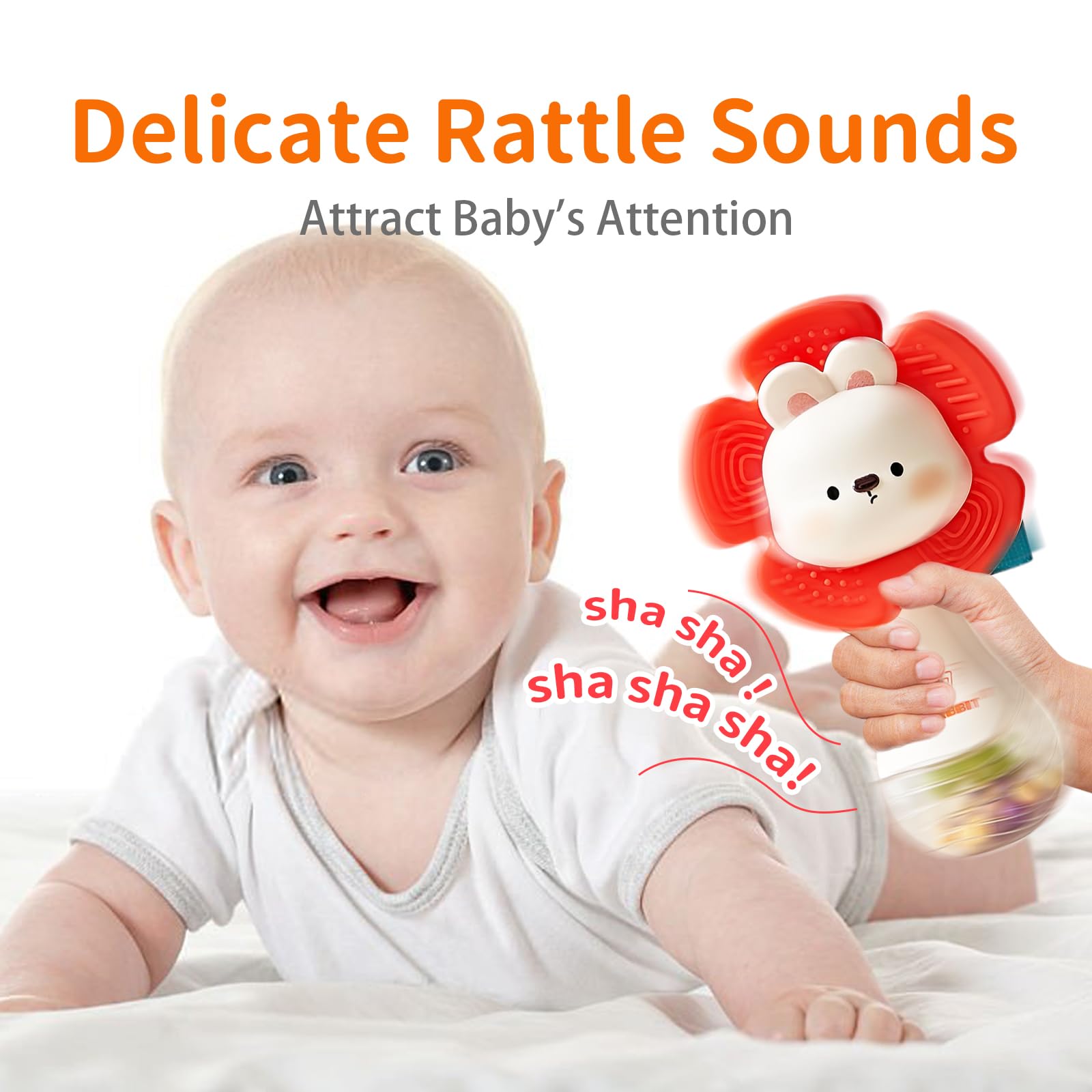 Weirtoya detachable teether parts allow thorough cleaning and sanitization