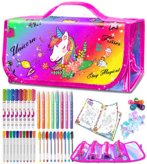 Weirtoya marker set tote bag—portable organizer for travel and home use.