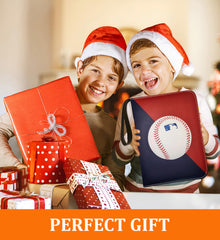 Welcomeella Baseball Card Binder gift-ready design suits sports card fans.
