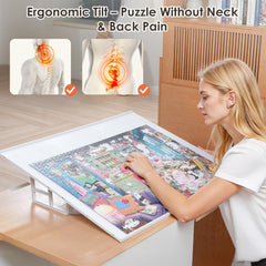 WELGEE DIY modular easel lets you customize angles for better visibility.