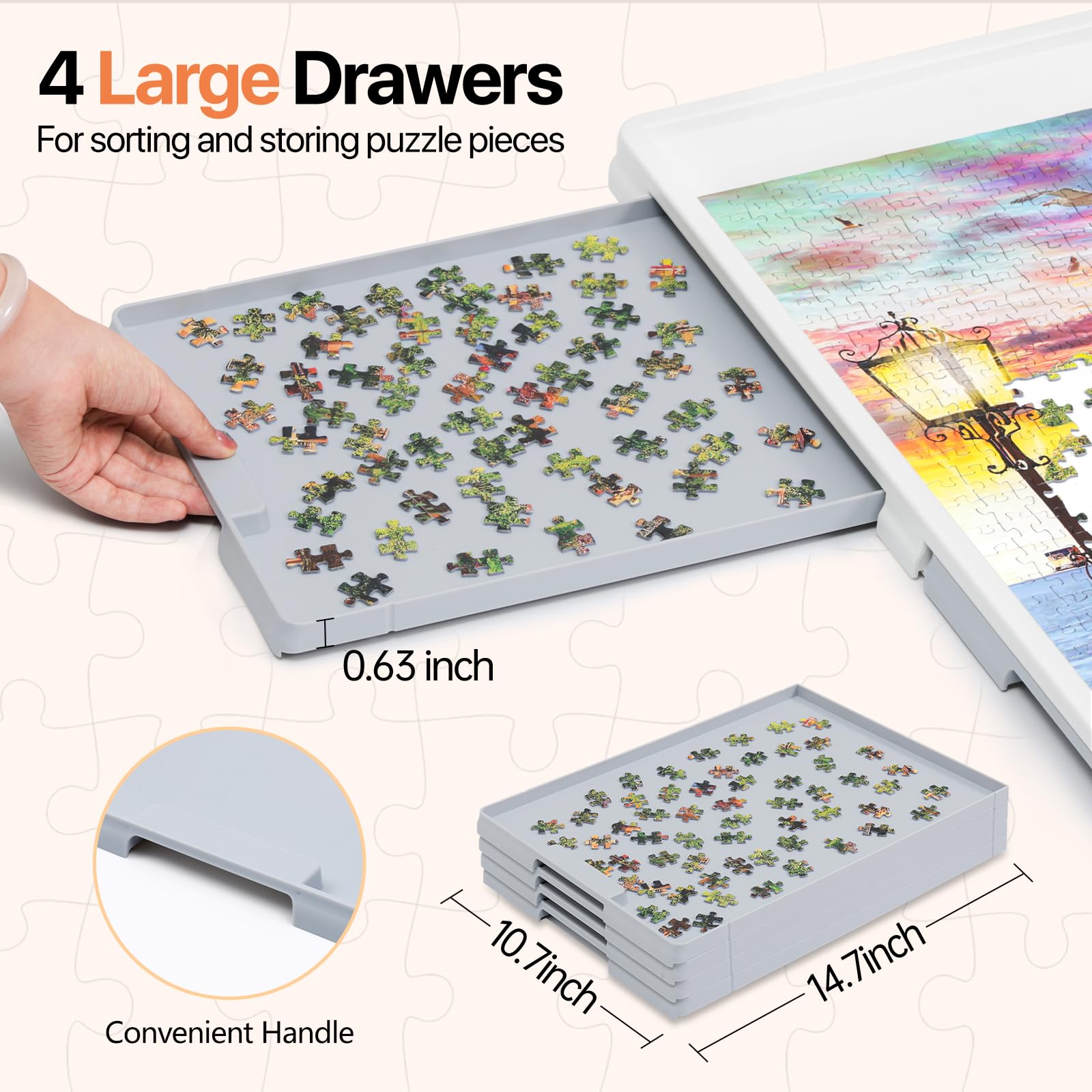 Large multi-use surface by WELGEE suitable for cards or crafts.