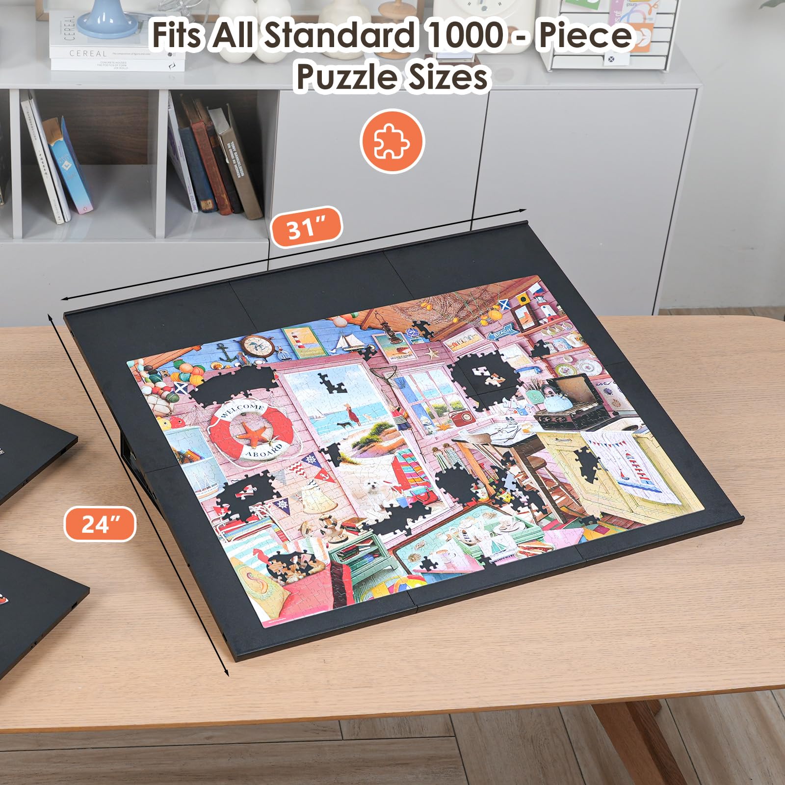 Ultra-light ABS construction makes the WELGEE easel easy to move