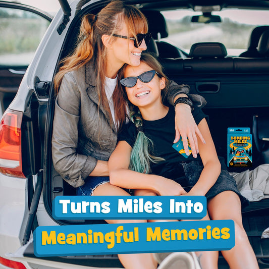WELL BALANCED Bonding Miles card set close-up highlighting prompts for conversation.