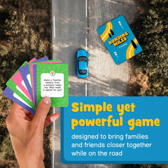 WELL BALANCED Bonding Miles compact design shown in a car glove compartment.
