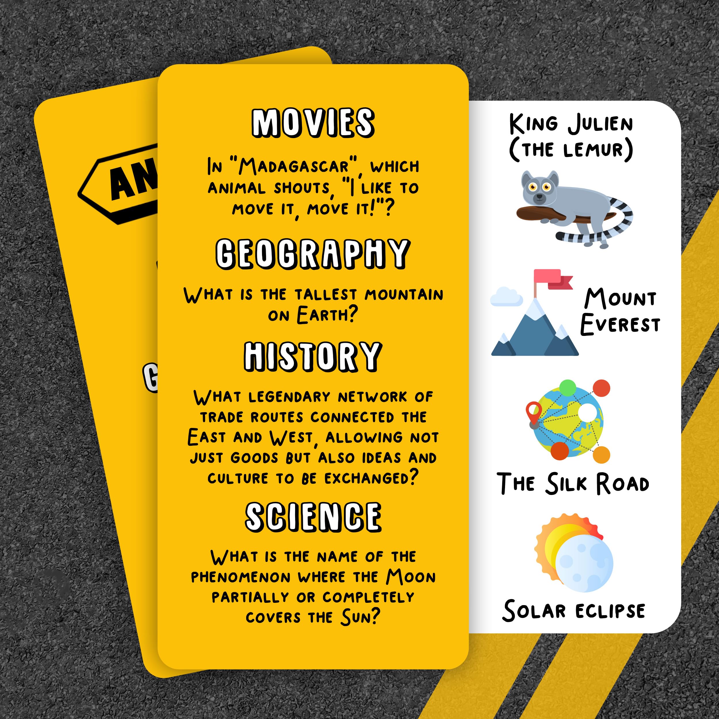 WELL BALANCED Family road trip game play in car for engaged kids.
