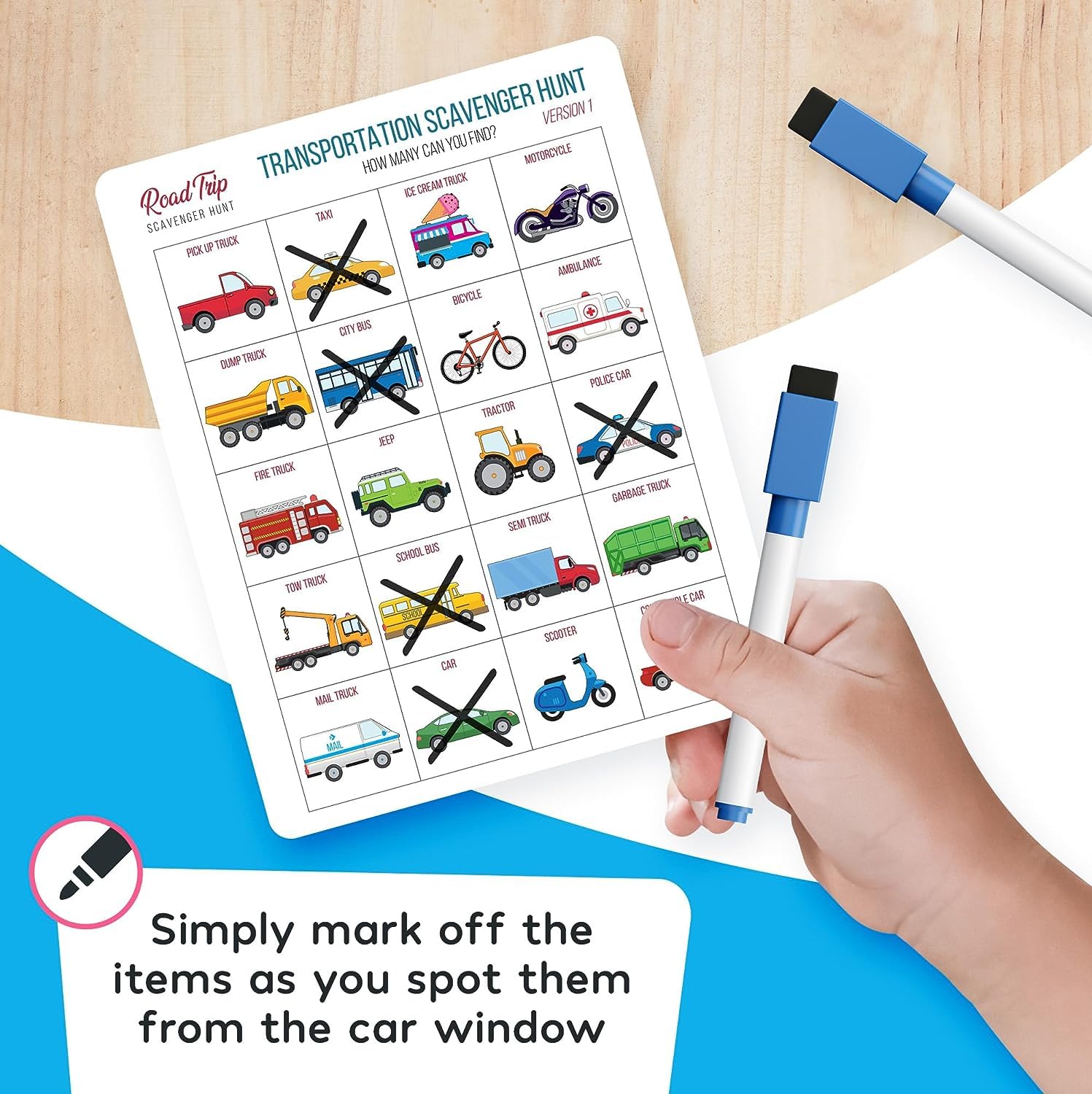 In-car activities keeping kids engaged during travels.