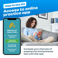 Well Balanced Road Signs Flash Cards practice questions assist DMV test prep.