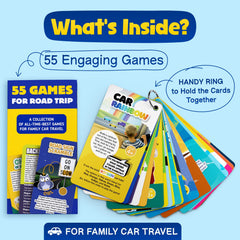 Durable, waterproof WELL BALANCED cards withstand spills during travel play.