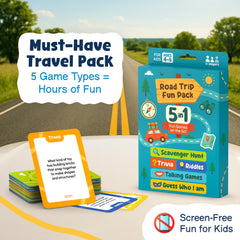WELL BALANCED road trip games for kids 4-8 keeps families entertained during long drives.