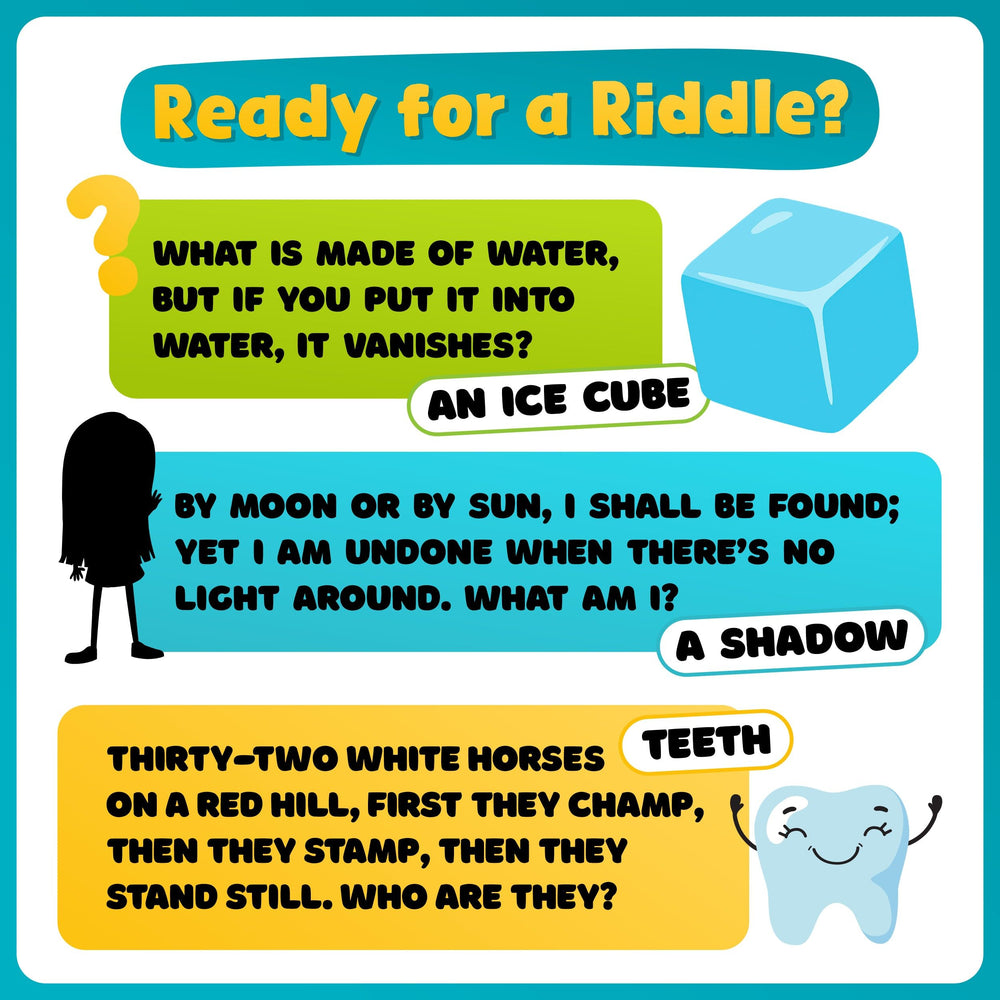 WELL BALANCED Road Trip Riddles backseat activity keeps everyone involved and entertained.