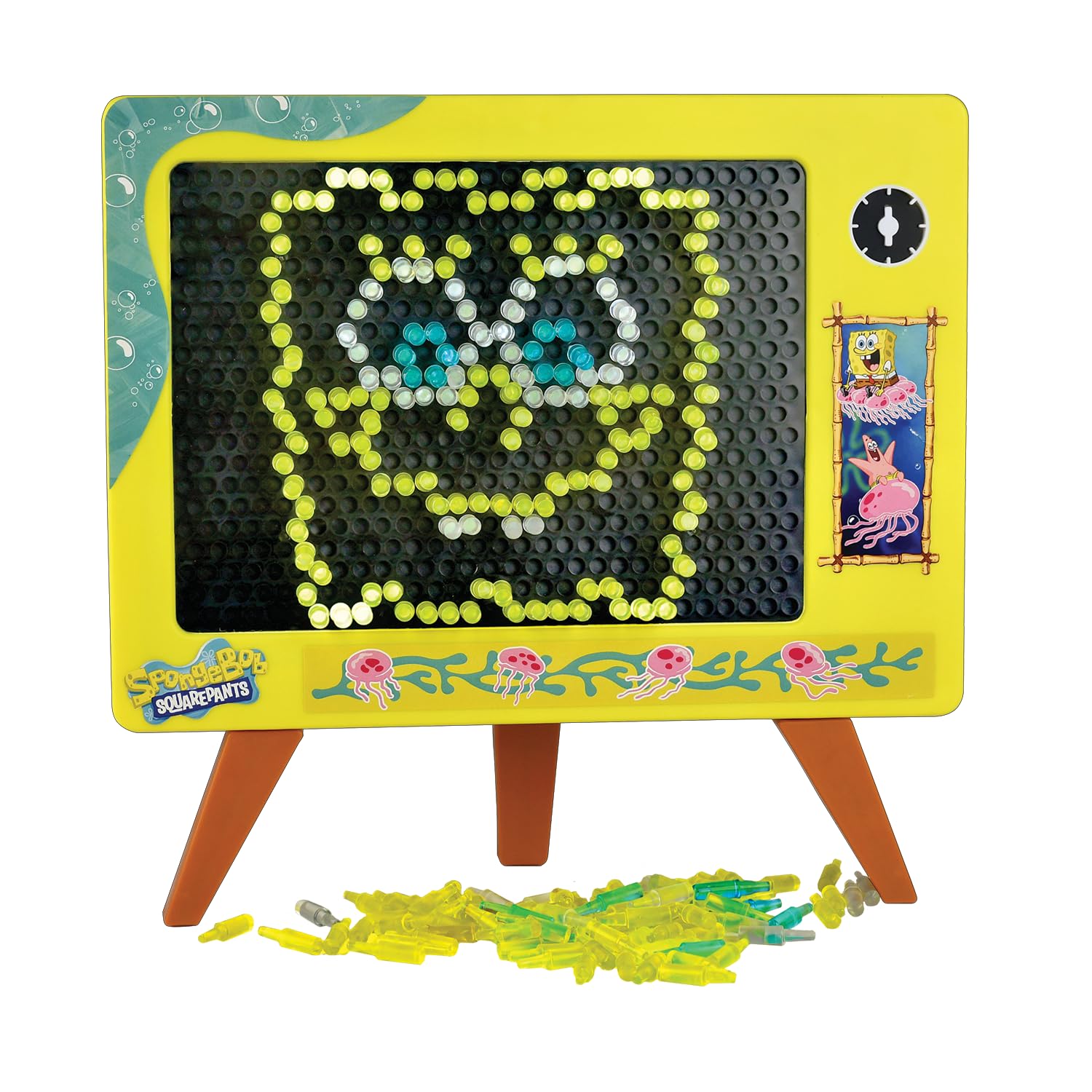 Well Played Spongebob Light Board setup for easy assembly and creative play.